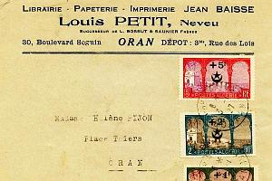 Oran enveloppes pub 832